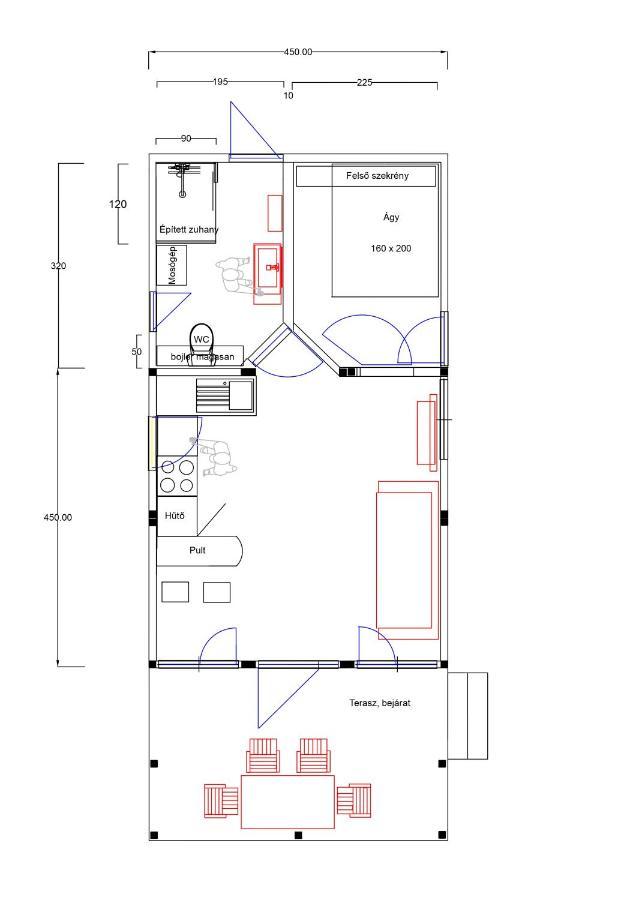 Apartment Naplemente Vendeghaz Orfű